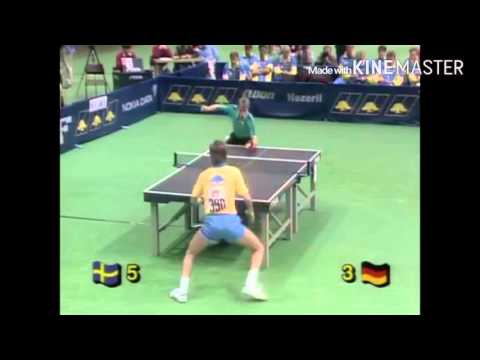 Table Tennis European Championships 1990 Appelgren vs Rosskopf full match