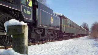 preview picture of video 'Winter Wonderland at Nene Valley Railway'