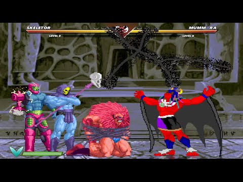 SKELETOR vs MUMM RA - REQUESTED BATTLE #61 - Street Fighter Hardest Level Battle