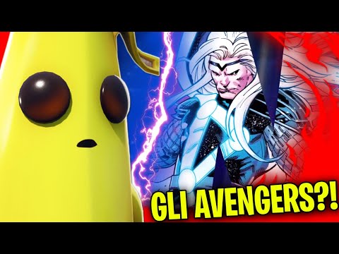 MIDA SPIEGA A BANANITA CHE SONO ARRIVATI GLI AVENGERS ! - Fortnite