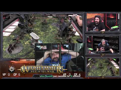 Sunday Skirmish - Age of Sigmar 4th Ed. - LEARNING GAME Gitz vs Darkness