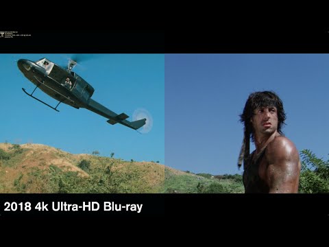 Rambo: First Blood Part II - 4k/Blu-ray Comparison