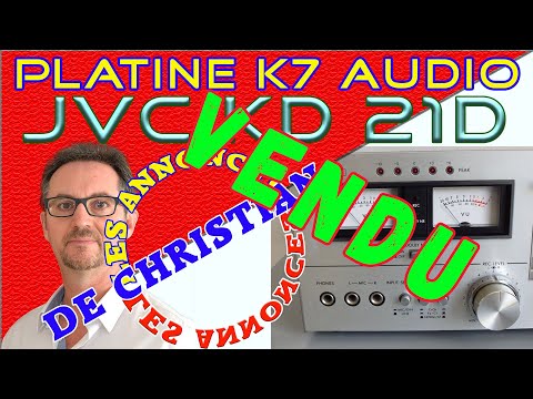 Platine K7 JVC KD 21D
