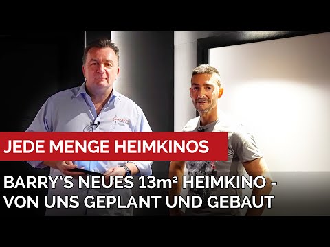 Vom Wohnzimmerheimkino zum separaten Heimkinoraum. Barry nennt uns die Gründe für diese Entscheidung