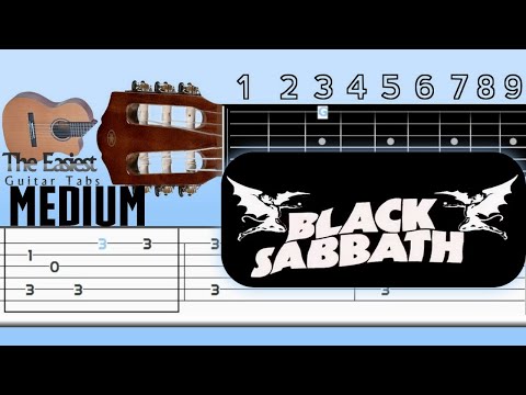 Black Sabbath - Iron Man Guitar Tab