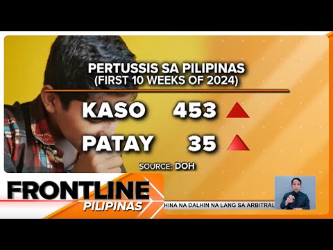 Pertussis outbreak, idineklara na rin sa Iloilo City Frontline Pilipinas