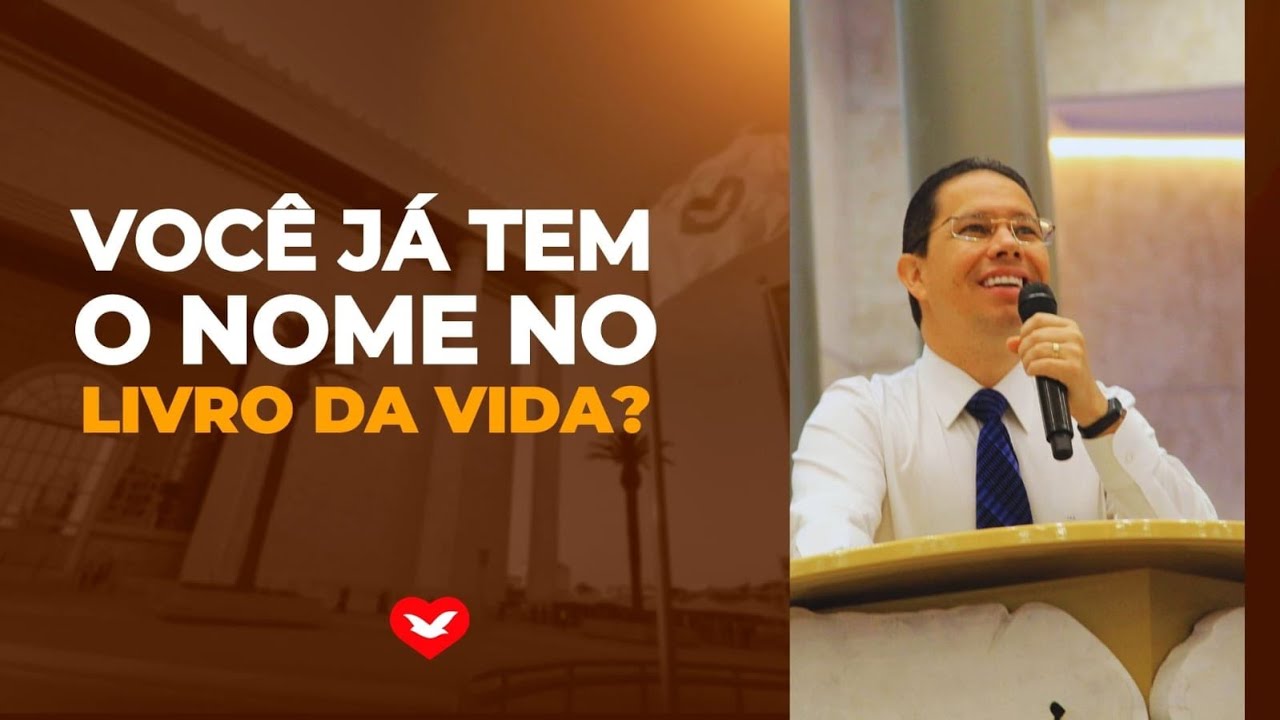 Você já tem o nome no Livro da Vida? | Bispo Jadson Santos