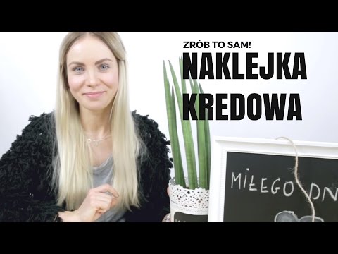 4 pomysły na wykorzystanie samoprzylepnej tablicy kredowej