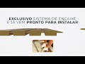 alt: Miniatura imagem do produto Painel Ripado Slim Gianduia Real MDF 15mm (Ripas de 2cmX1cm Espaçadores)