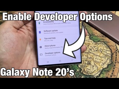 Galaxy Note 20's: How to Enable Developer Options