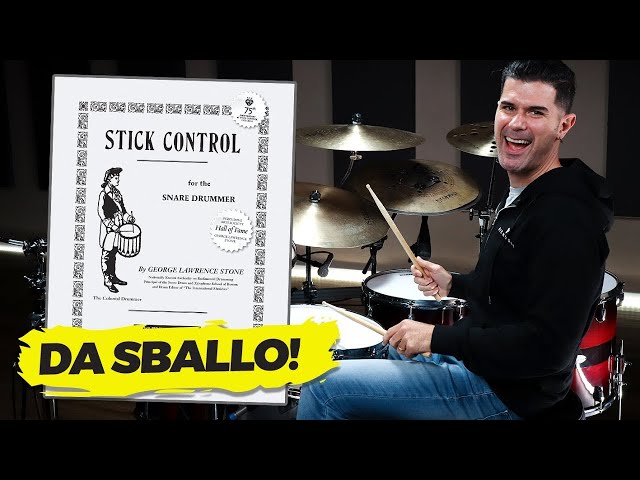 Vídeo relacionado con Stick control. Il metodo di rullante dei batteristi