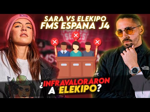 ¿INFRAVALORARON A ELEKIPO? | SARA SOCAS VS ELEKIPO FMS ESPAÑA J4