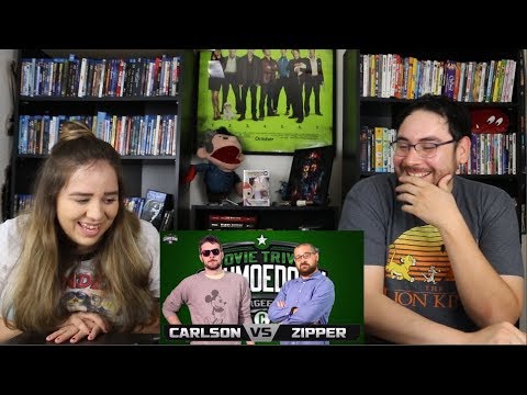 Mike Carlson VS Eric Zipper REACTION - Movie Trivia Schmoedown