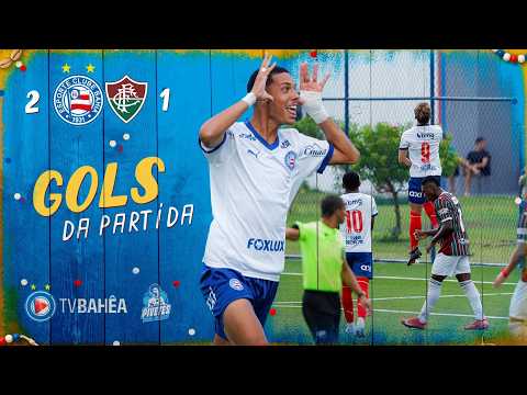 SUB 20 - BAHIA 2 x 1 FLUMINENSE - GOLS - BRASILEIRO (02/03/26)