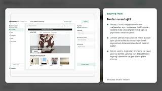 Studio'da hesabınızdaki siteler nasıl görüntülenir   Shopiyz Yardım
