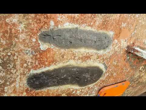 Steel hulled ship refinishing part two.