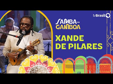 Xande de Pilares solta a voz no Samba Na Gamboa