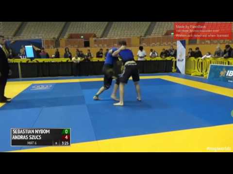IBJJF NO GI 2016 Szűcs András Sebastian Nybom