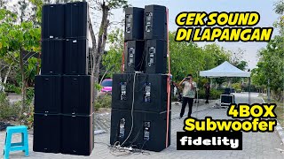 Download lagu Sound Check IN THE FIELD Full Speaker ACTIVE Fidelity THOR 18HE Product mp3