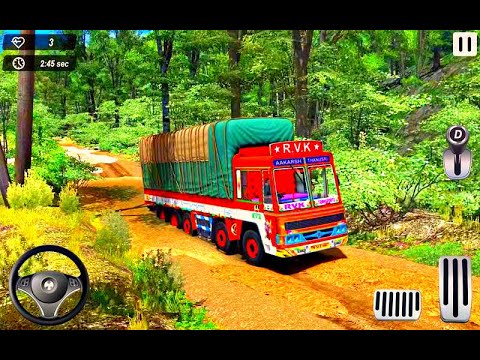Indian Truck Offroad Cargo Drive Simulator 2 - Android Gameplay