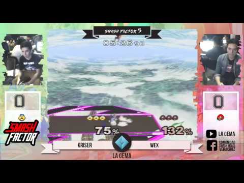 SF5 Singles - The WeX (Samus) vs Kriser (Sheik) - SSBM