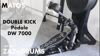Video thumbnail for TEST, REGLAGE ET POSITION DOUBLE KICK DW7000 by ZAZoDRUMS