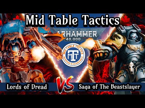 Warhammer 40k Battle Report: Space Wolves VS Chaos Knights