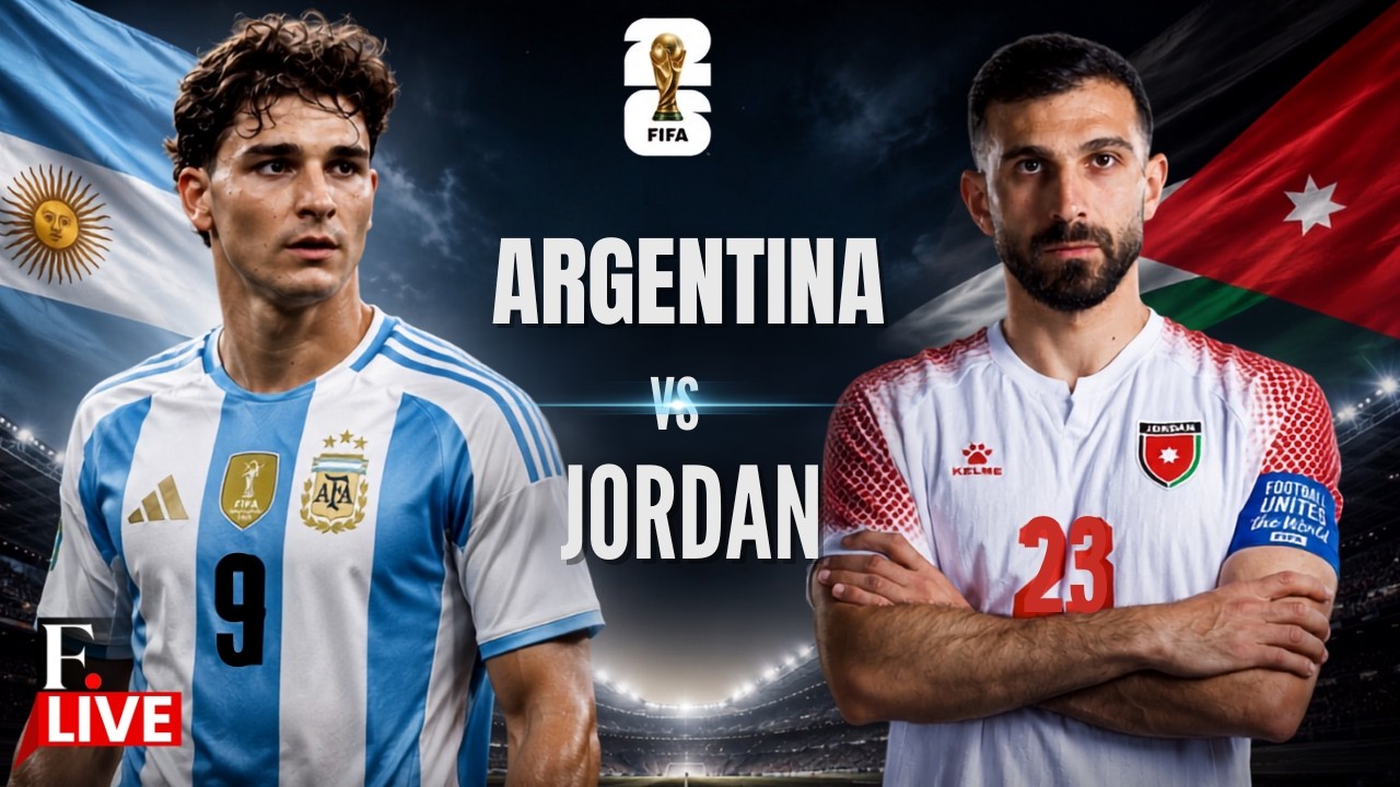 🔴Argentina vs Jordan | Argentina WINS | FIFA World Cup 2026 LIVE | Lionel Messi | Ehsan Haddad
