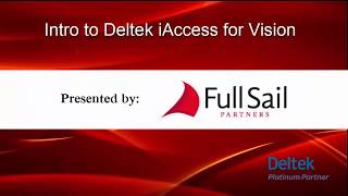 Intro to Deltek iAccess for Vision