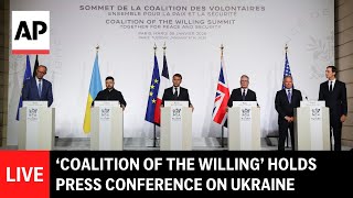 LIVE: ‘Coalition of the willing’ holds a press conference on Ukraine meeting
