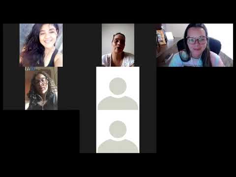 Encontro ao vivo com alunas do Portal