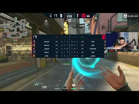 Tarik reacts to Sick 1v3 Clutch