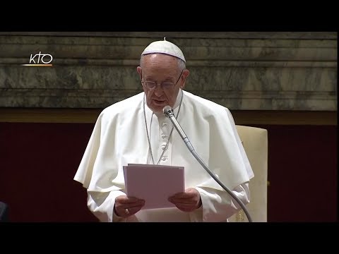 Audience du Pape François à la Fondation du Vatican "Joseph Ratzinger - Benoît XVI"