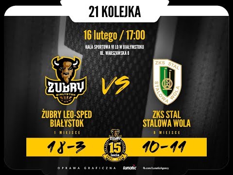 Żubry Leo-Sped Białystok - ZKS STAL Stalowa Wola
