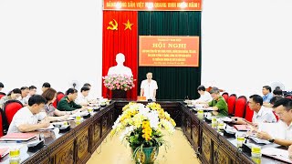 Giao ban công tác Nội chính, phòng chống tham nhũng, tiêu cực, cải cách tư pháp 9 tháng; công tác tôn giáo quý III và triển khai nhiệm vụ Quý IV năm 2023