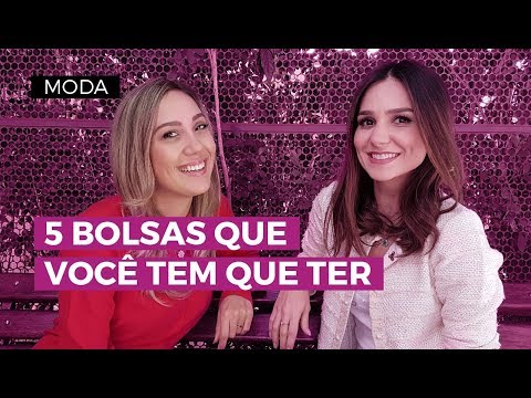 5 BOLSAS QUE VOCÊ TEM QUE TER (ft. Anita Bem Criada) | Camila Gaio