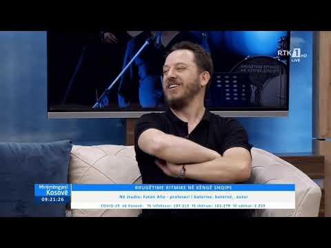 Mysafiri i Mengjesit - Faton Aliu - profesori i baterive, baterist,  autor  23.05.2021