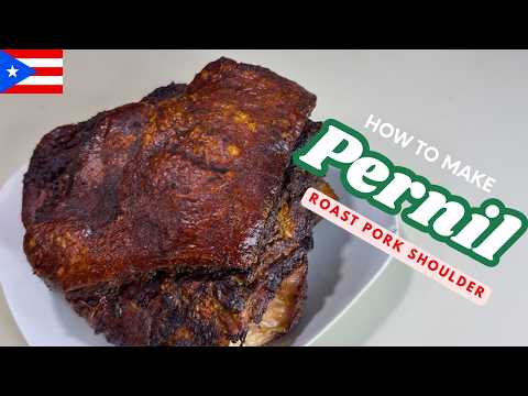 The Perfect Pernil with Crispy Skin | Soft and Juicy Meat | Roast Pork Shoulder Jamaican Style