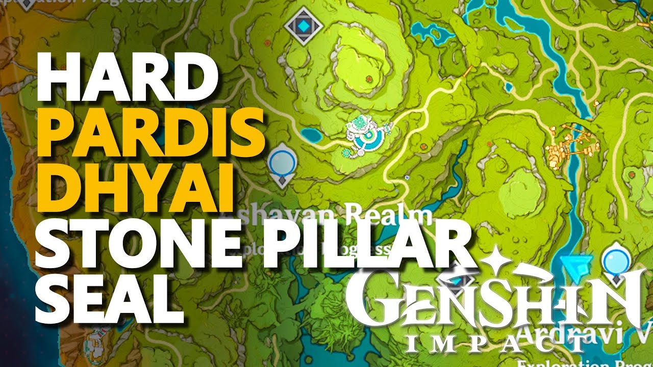 Hard Pardis Dhyai Stone Pillar Seal Genshin Impact Hiijo