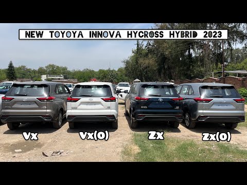 New Toyota Innova Hycross 2024 🔥 All HYBRID Variants Compared - VX vs VX(O) vs ZX vs ZX(O)