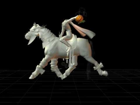 Headless Horseman CGI Wireframes