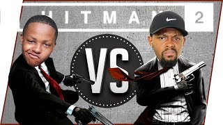 Trash Talking Little Brother Thinks He's A Better Killer! (Hitman 2 Multiplayer)