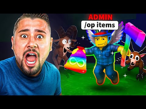 Der ADMIN hat OP ITEMS in 99 Nächte im Wald 🔦