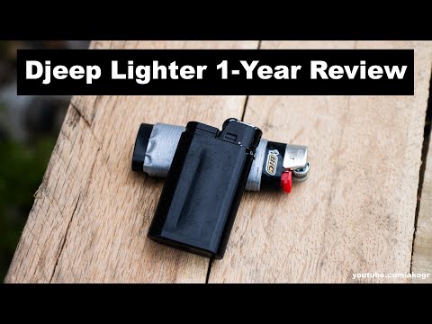 BEST EDC LIGHTER?? | Djeep Lighter Review | AKOGR