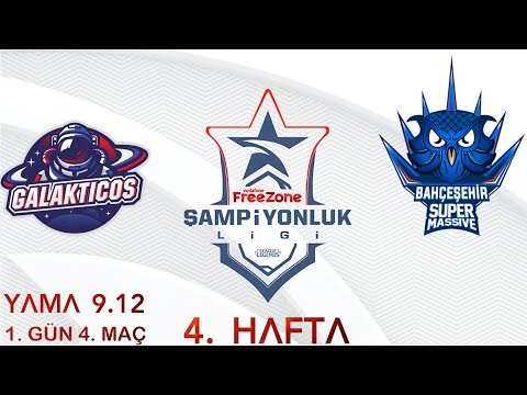 Galakticos vs Bahçeşehir SuperMassive GALvsSUP | 2019 Yaz Mevsimi 4. Hafta Yama 9.12