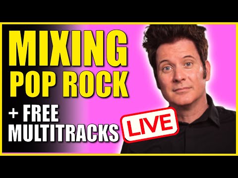 LIVE Mixing Pop Rock with NEW Multitracks with Warren Huart