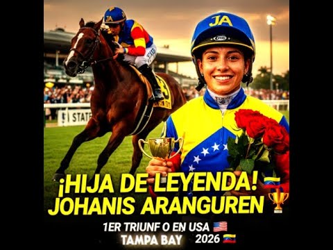 Primer triunfo de jineta Venezolana en Estados unidos