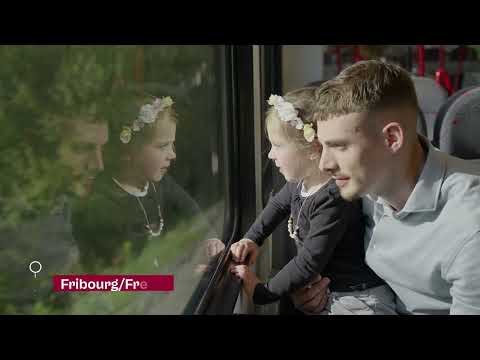 Ligne de train entre Berne et Broc-Fabrique - Zuglinie zwischen Bern und Broc-Fabrique