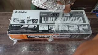 Video thumbnail for Yamaha keyboard PSR F51 Unboxing by Mohabbat Radio