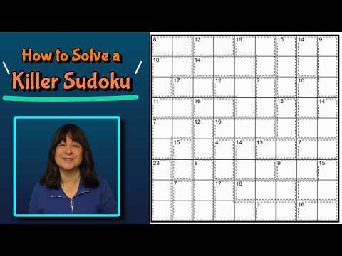 Killer Sudoku Tutorial with Beginner Strategies: Something a Little Different!